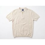 Zipper Knitted Polo