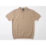 Zipper Knitted Polo