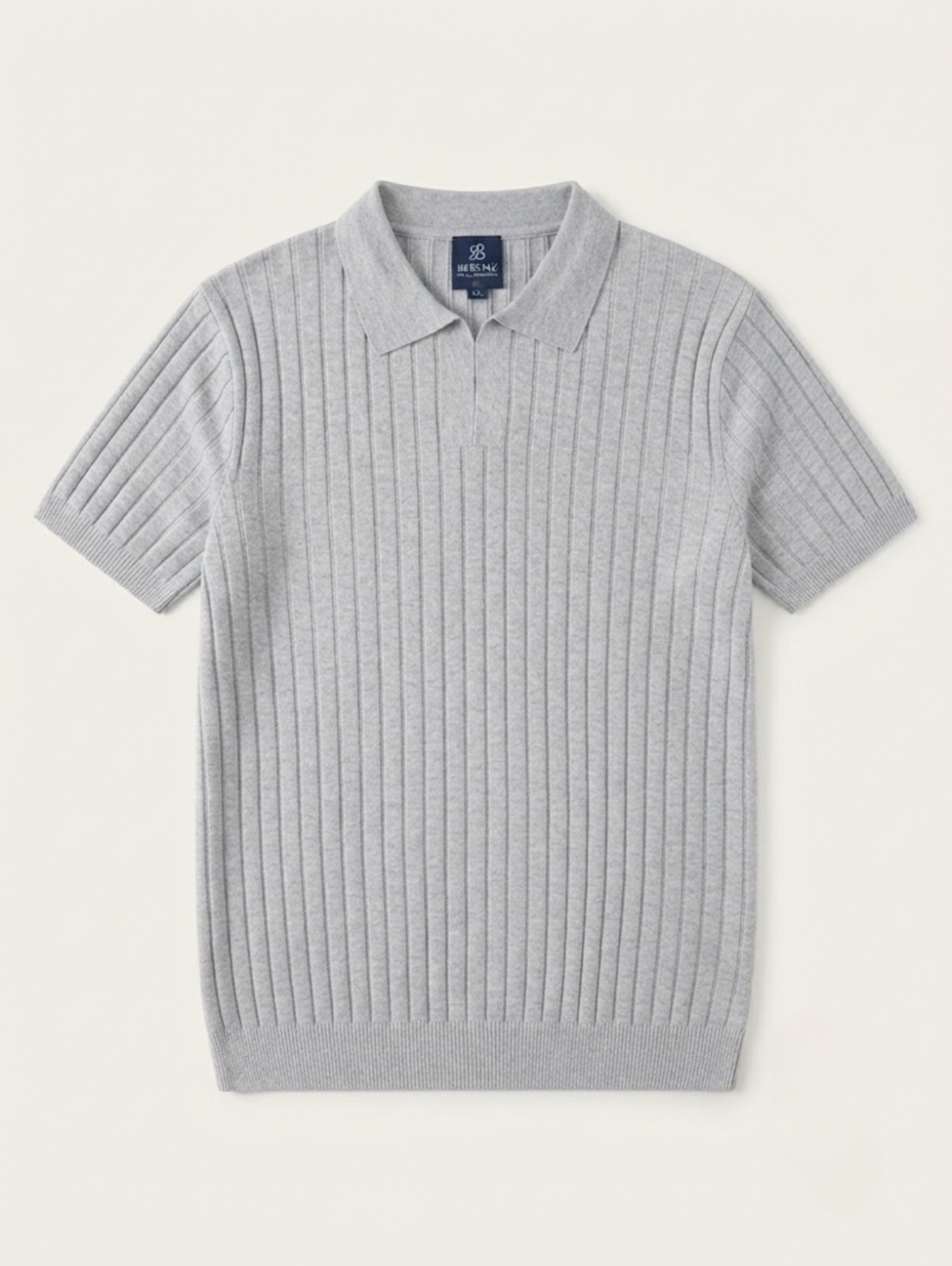 img_5272 V Neck Knitted Polo - Image 1
