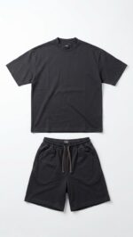 Over size shirt set