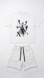 Over size shirt set