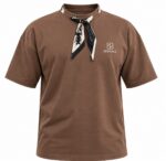 Scarf Neck Oversized T-Shirt - Image 3